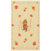 感謝祭コルナ賛美コピア祈りの言葉 テーブルクロス (正面)