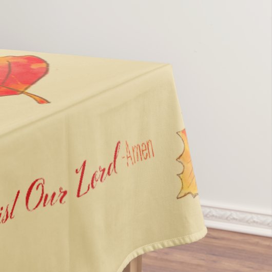 感謝祭コルナ賛美コピア祈りの言葉 テーブルクロス (インサイチュ)