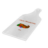 感謝祭コルヌコピアガラス切断板 カッティングボード (角)