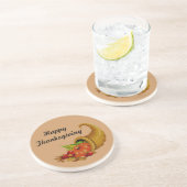 感謝祭コルヌコピアコルクコースター コースター (側面)