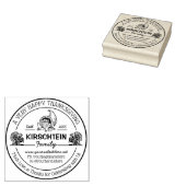 感謝祭コルヌコピアトルコ家族の饗宴の好意 ラバースタンプ (押印)