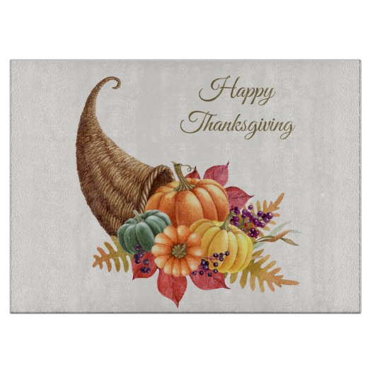 感謝祭コルヌコピア切削盤 カッティングボード (正面)