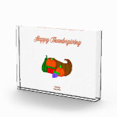 感謝祭コルヌコピア水平写真ブロック フォトブロック (右)