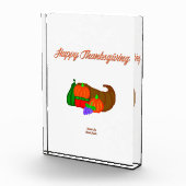 感謝祭コルヌコピア縦型写真ブロック フォトブロック (右)