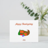 感謝祭コルヌコピア葉書 ポストカード (スタンド正面)