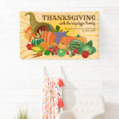 感謝祭コルヌコピア豊かなホルンオブ豊穣 横断幕 (インサイチュ)