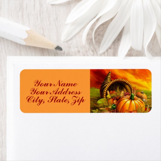 感謝祭コルヌコピア ラベル (インサイチュ)