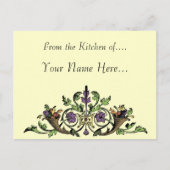 感謝祭コルヌコピカスタムアレシピカード ポストカード (正面)