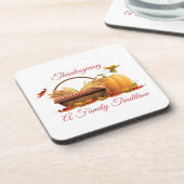 感謝祭コースター コースター (左側)