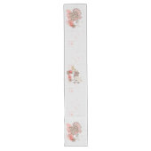 感謝祭ゴブラー七面鳥とカボチャ ロングテーブルランナー (正面)