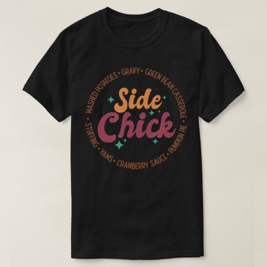 感謝祭サイドシック Tシャツ (デザイン正面)