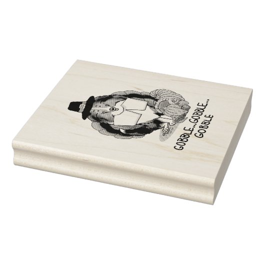 感謝祭シェットランドシェプドッグ(ブルーメルルおもしろい) ラバースタンプ (スタンプ)