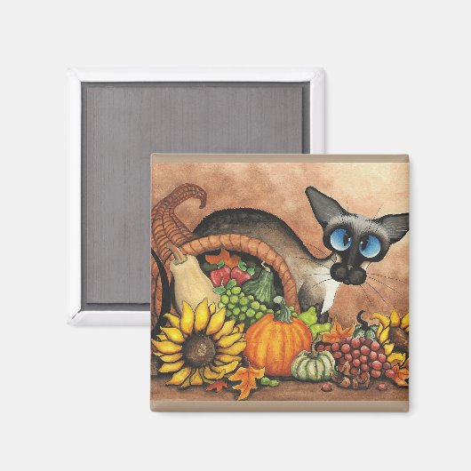 感謝祭シャメスキャブバイバイバイバーレマグネット マグネット (正面/裏面)