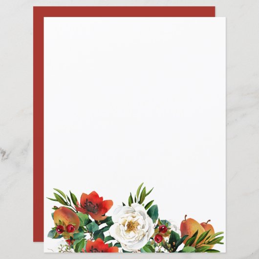 感謝祭スクラップブック紙 (正面/裏面)