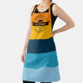 感謝祭スタイリッシュパーソナライズされたモダン食 エプロン (インサイチュ)