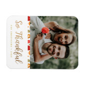 感謝祭タイポグラフィ マグネット (横)