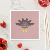 感謝祭タケカクテルナプキンズ スタンダードランチョンナプキン (インサイチュ)