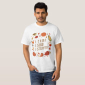感謝祭タスクフォースの具材 Tシャツ (正面フル)