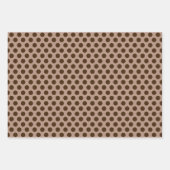 感謝祭ターキーパンプキンパイラッピング紙セット ラッピングペーパーシート (正面3)