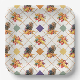 感謝祭ターキーホリデイ紙プレート ペーパープレート