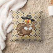 感謝祭ターキーホリデイ装飾用クッション クッション (ブランケット)