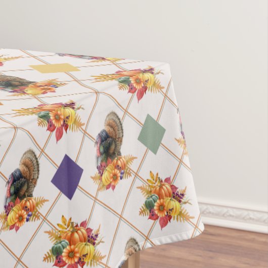 感謝祭ターキーホリデーテーブルクロス テーブルクロス (インサイチュ)
