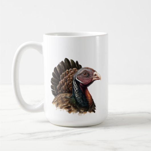 感謝祭ターキーマグ コーヒーマグカップ (左)