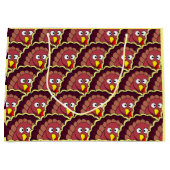 感謝祭ターキーラージ抱き枕 ラージペーパーバッグ (正面)