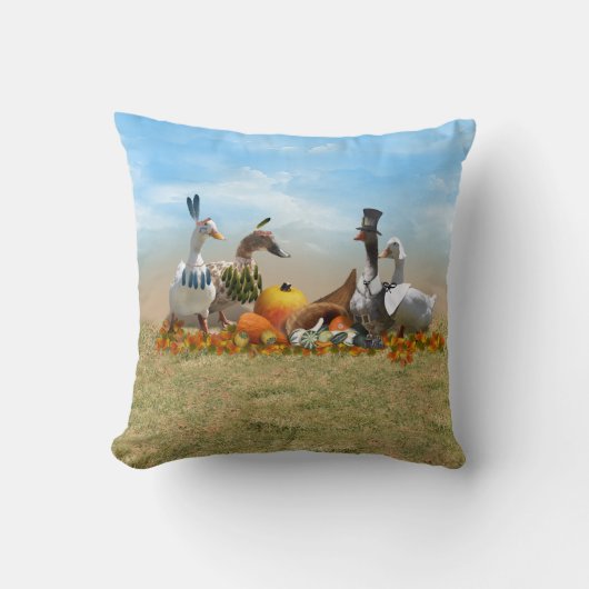 感謝祭ダック クッション (正面)