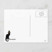 感謝祭チャットノワールとトルコ シーズンポストカード (裏面)