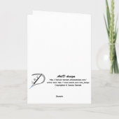 感謝祭テンプレート シーズンカード (裏面)