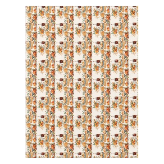 感謝祭テーブルクロスエレガントディナー テーブルクロス (正面)