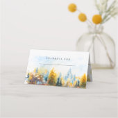 感謝祭テーブル座席表 プレイスカード (正面)