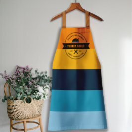 感謝祭ディナおもしろいーパーソナライズされたク エプロン
