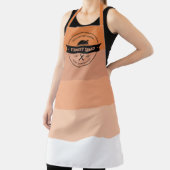 感謝祭ディナおもしろいーパーソナライズされたク エプロン (インサイチュ)