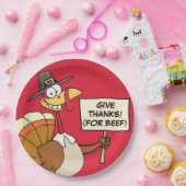 感謝祭ディナーのトルコの代案 ペーパープレート (パーティー)