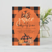 感謝祭ディナーを集めよう秋収穫 招待状 (スタンド正面)