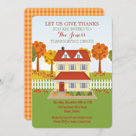 感謝祭ディナーオープンハウス 招待状