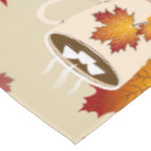 感謝祭ディナーキュイジーカボンプキンパイホットココア テーブルクロス (アングル)