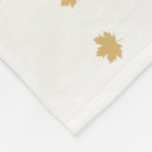 感謝祭ディナーキュイジーカボンプキンパイホットココア フリースブランケット (角)