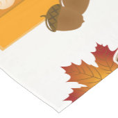 感謝祭ディナーキュイジーカボンプキンパイホットココア ミディアムテーブルランナー (コーナー)