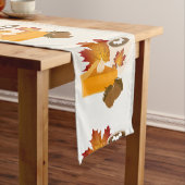 感謝祭ディナーキュイジーカボンプキンパイホットココア ミディアムテーブルランナー (インサイチュ)