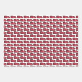 感謝祭ディナークランベリーターキーパンプキンパイ ラッピングペーパーシート (正面2)