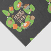 感謝祭ディナーターキーパンプキン秋緑 薄葉紙 (詳細)