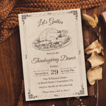 感謝祭ディナートルコ素朴ヴィンテージ秋