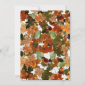 感謝祭ディナートルコ 招待状 (裏面)