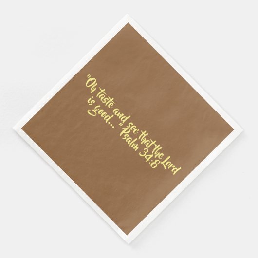 感謝祭ディナーナプキン"味と見る" (コーナー)