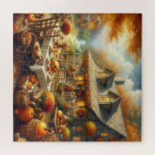 感謝祭ディナーパズル ジグソーパズル (横)