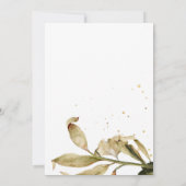 感謝祭ディナーパンプキンテーマ招待状 招待状 (裏面)