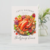 感謝祭ディナーパーティーを集めよう 招待状 (スタンド正面)